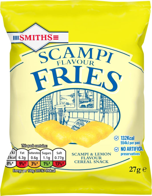 Smith's Scampi & Lemon Fries 27g