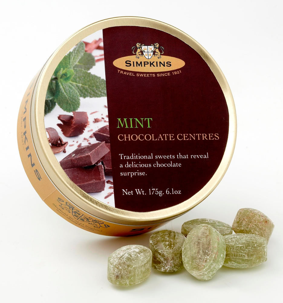 Simpkins Chocolate Mint Drops 200g