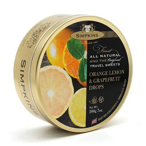 Simpkins Orange, Lemon & Grapefruit Drops 200g