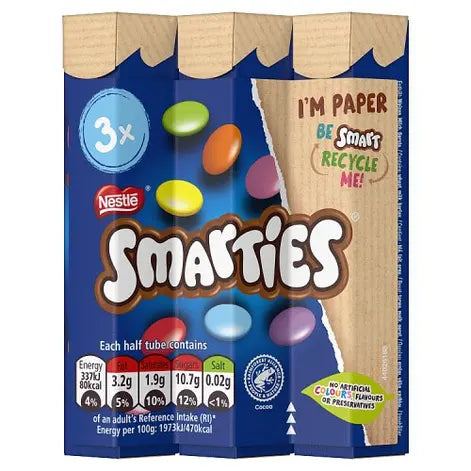 Nestlé Smarties 3 Pack 102g