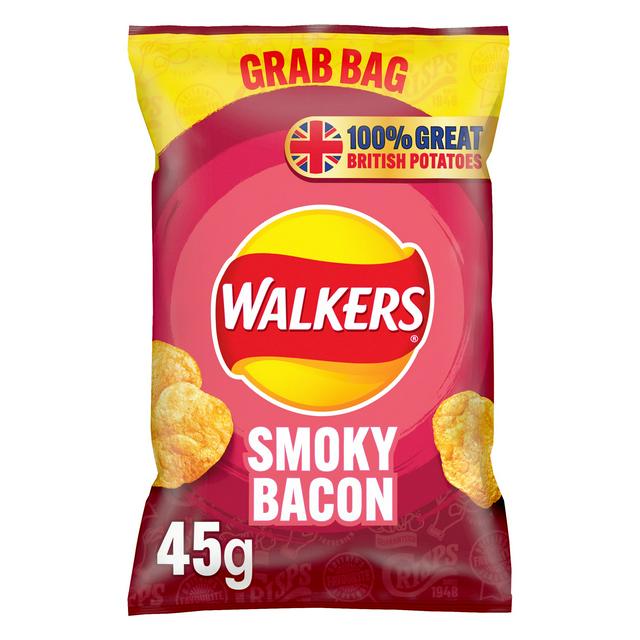 Walker's Smoky Bacon 45g