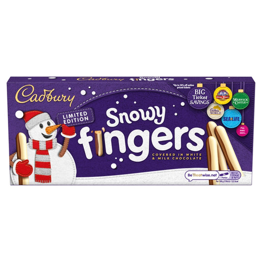 Cadbury Snowy Fingers 115g