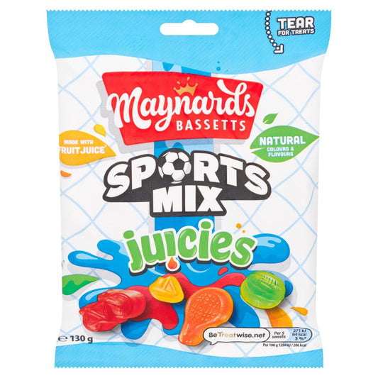 Maynard's Bassetts Sports Mix Juicies 130g