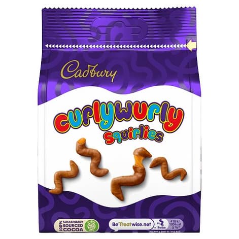 Cadbury Curly Wurly Squirlies 95g