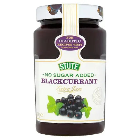 Stute Diabetic Blackcurrant Jam 454g