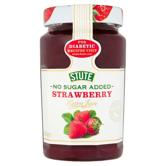 Stute Diabetic Strawberry Jam 454g