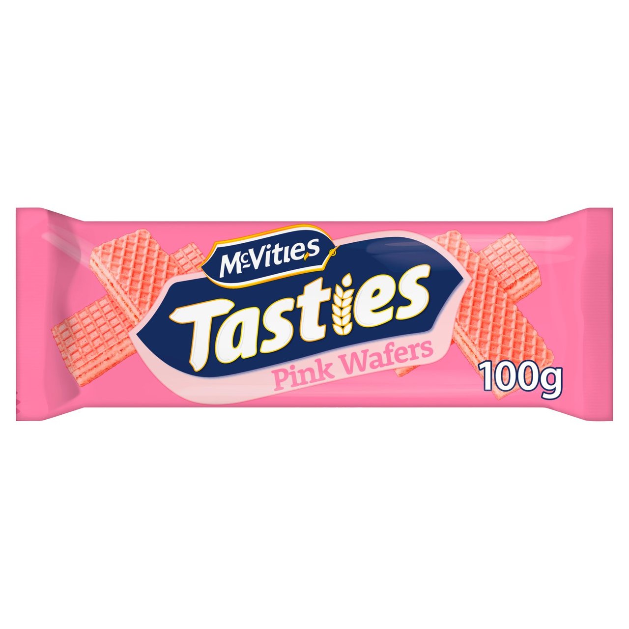 McVitie's Tasties Pink Wafers 100g