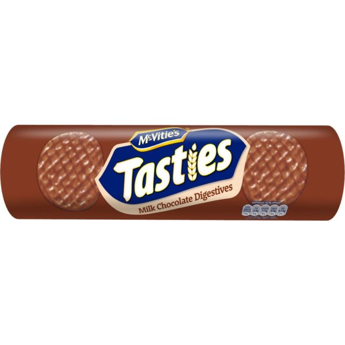 McVitie's Tasties Milk Chocolate Digestives 300g