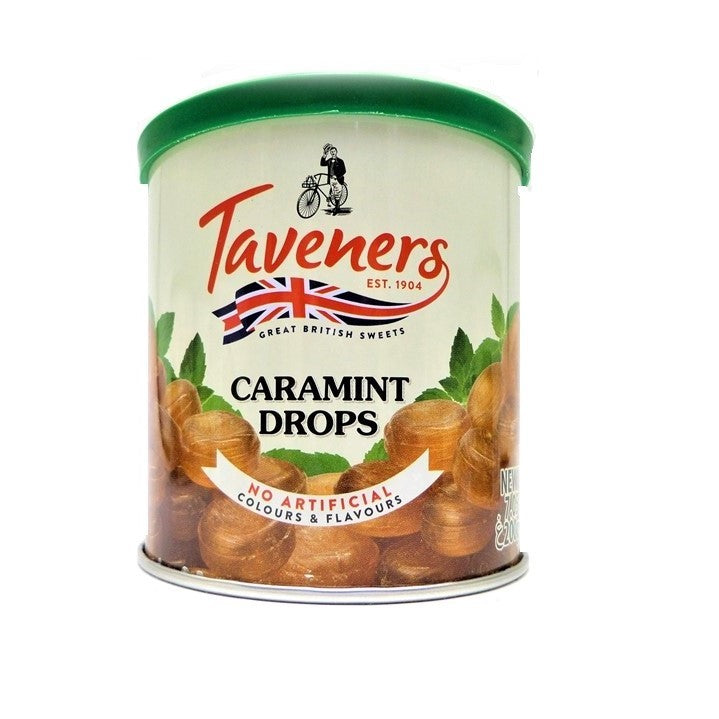 Taveners Caramint Drops 200g