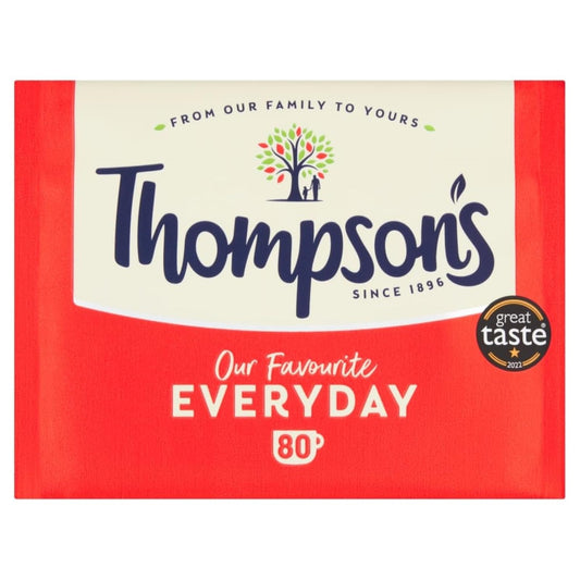 Thompson's Everyday Tea 80's 250g