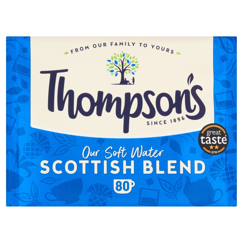 Thompson's Scottish Blend Tea 80's 250g