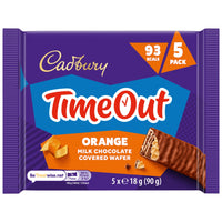 Cadbury Timeout Orange 5 Pack 90g