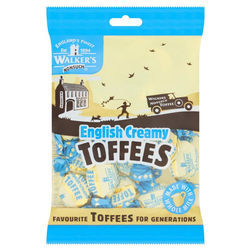 Walker's Nonsuch English Creamy Toffee 150g