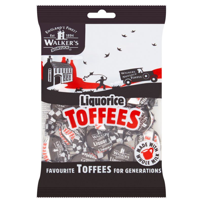 Walker's Nonsuch Liquorice Toffee 150g