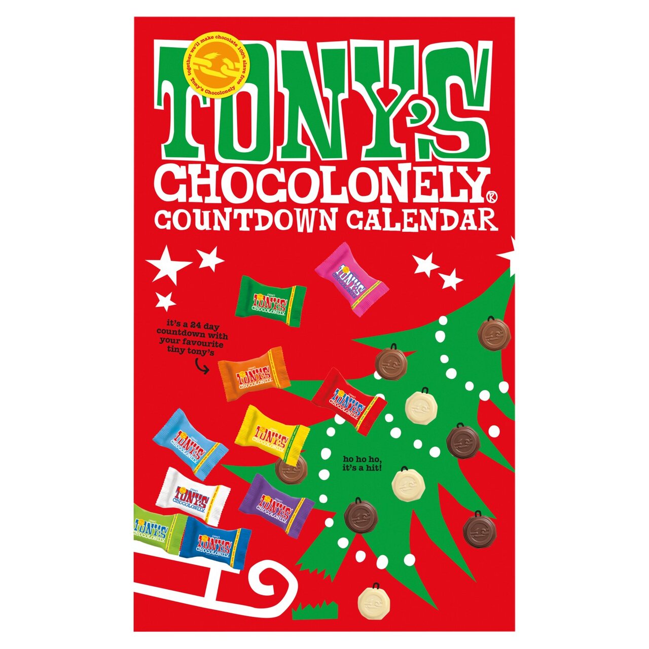 Tony's Chocolonely Advent Calendar 225g