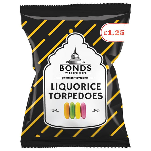 Bond's of London Liquorice Torpedoes 120g