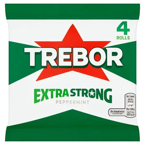 Trebor Extra Strong Mints 4 Pack 164g