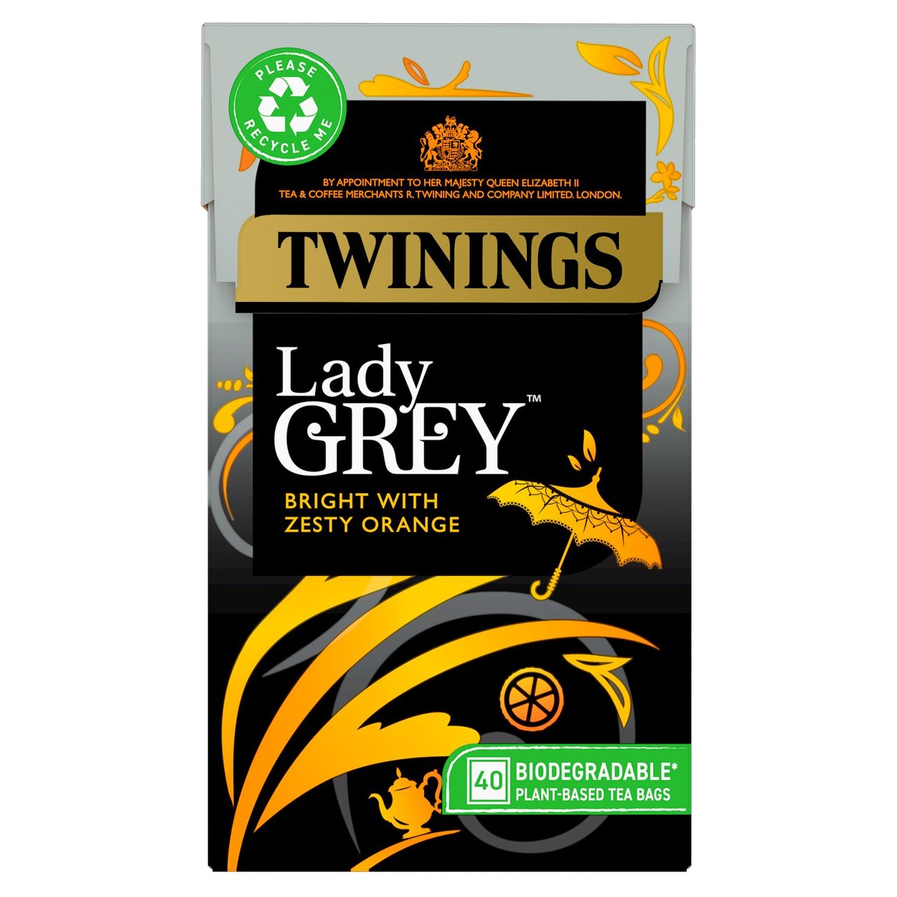 Twinings Lady Grey 40's 125g