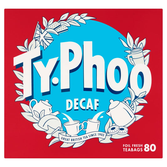 Typhoo Tea Decaf 80's 250g