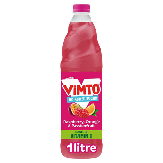 Vimto Remix Raspberry, Orange & Passionfruit Squash 1L