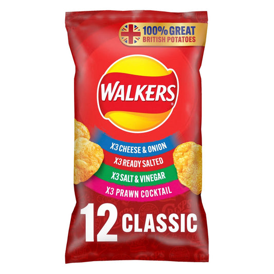 Walker's Classic Variety 12 Pack 300g