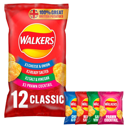 Walker's Classic Variety 12 Pack 300g