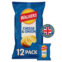 Walker's Cheese & Onion 12 Pack 300g