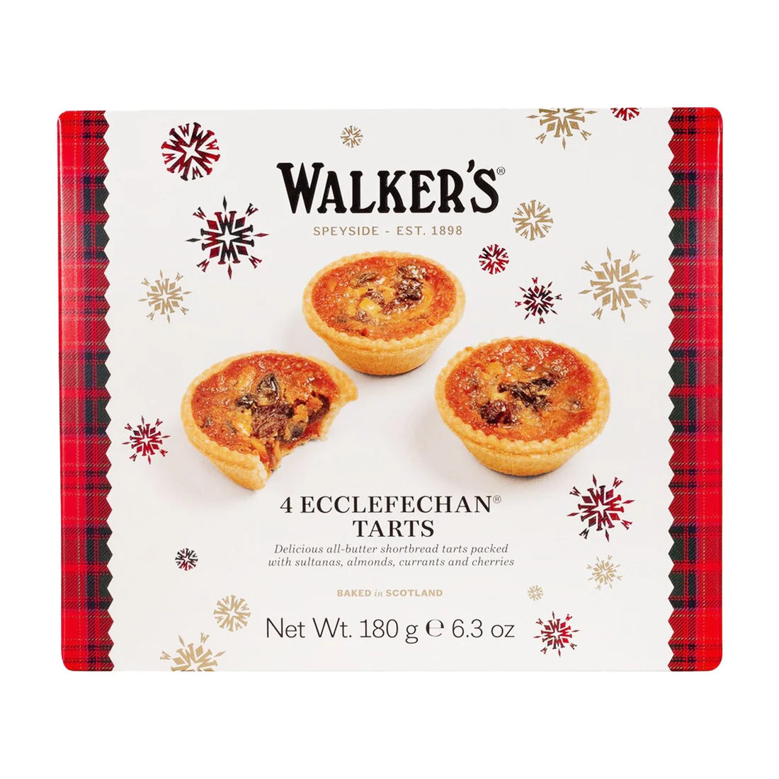 Walker's 4 Ecclefechan Tarts 180g