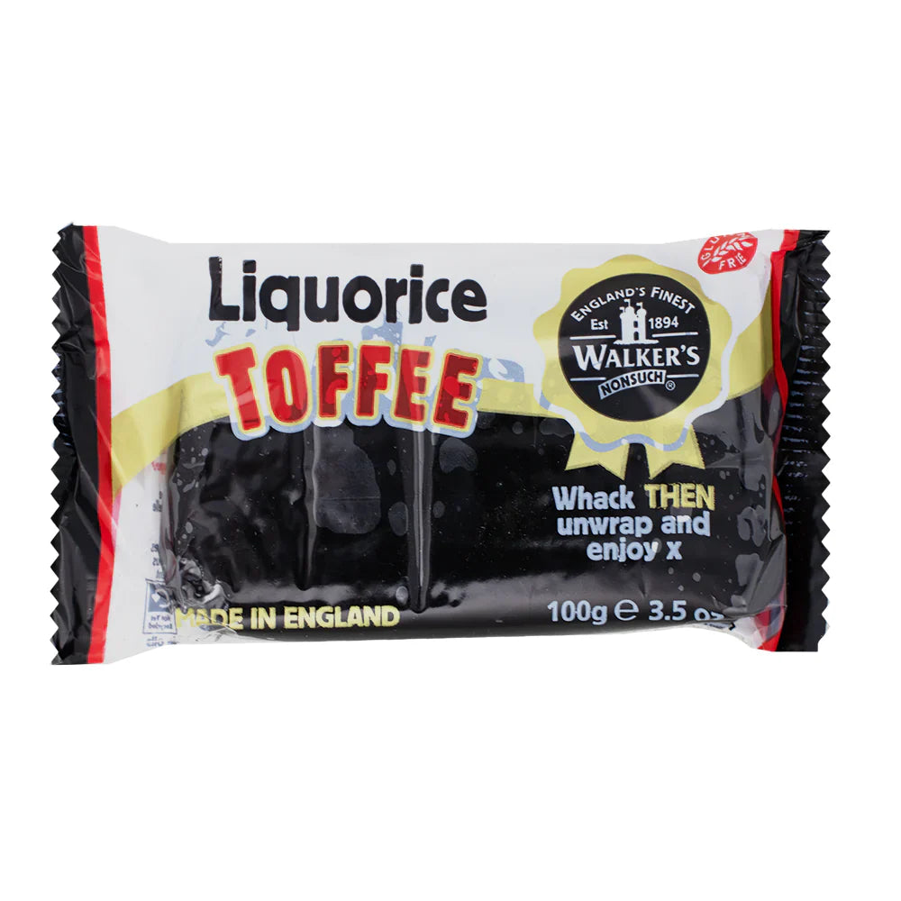 Walker's Nonsuch Liquorice Toffee 100g