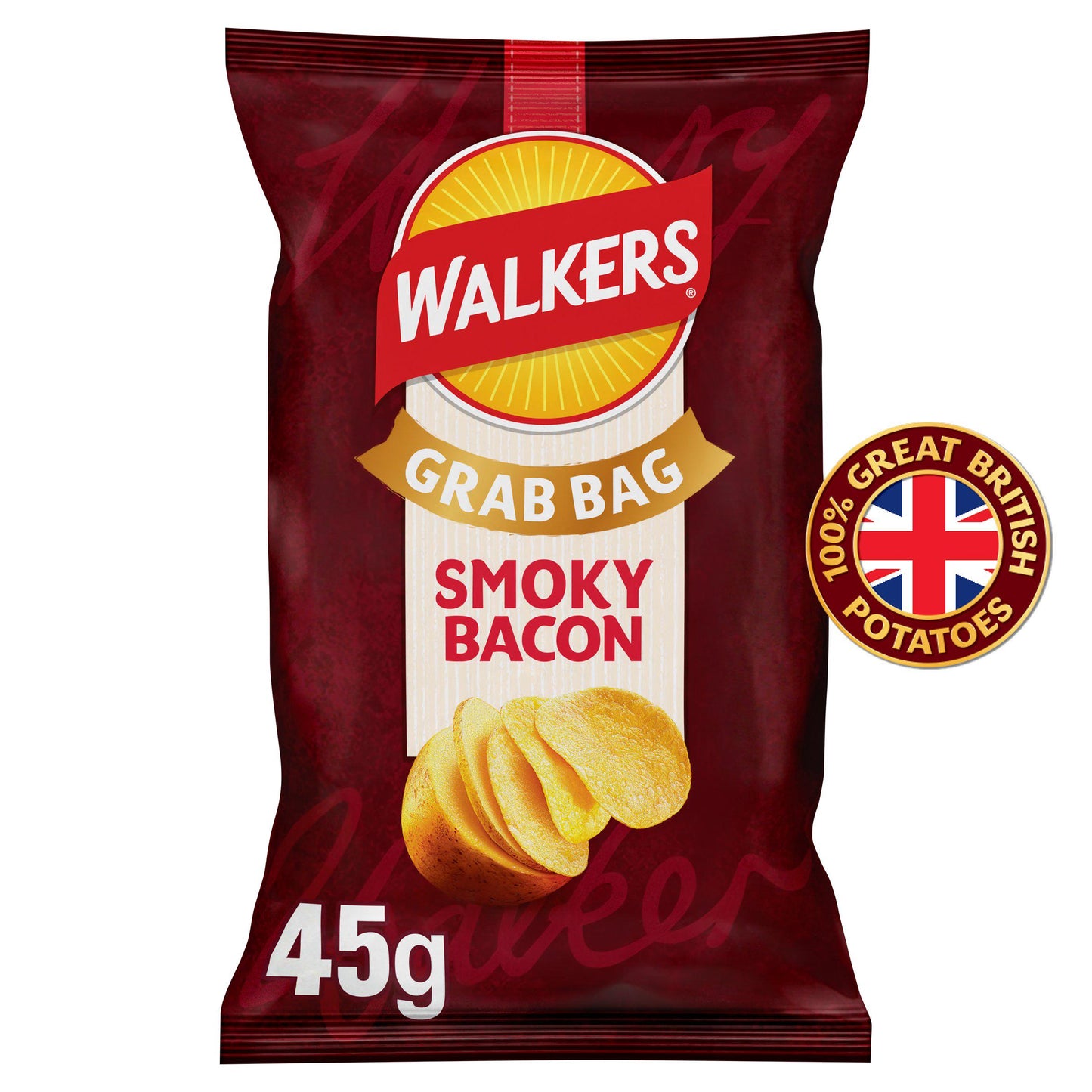 Walker's Smoky Bacon 45g