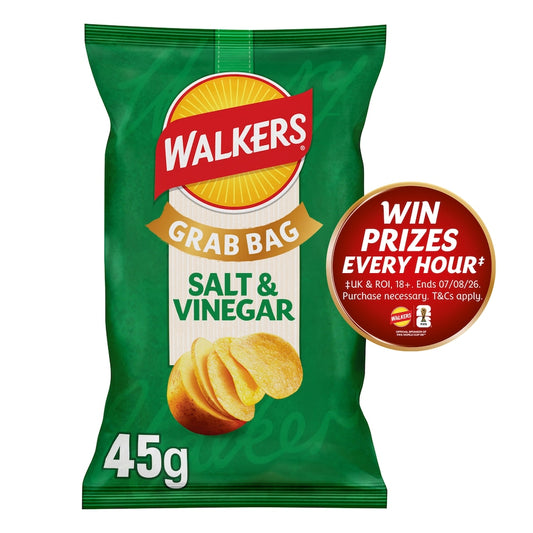 Walker's Salt & Vinegar 45g