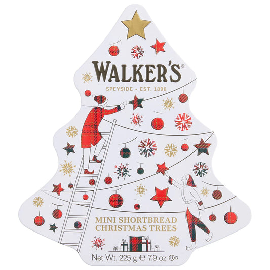 Walker's Mini Shortbread Christmas Trees Tin 225g