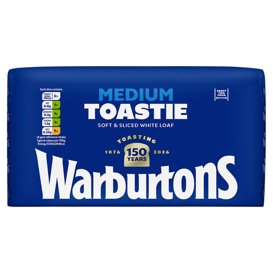 Warburtons Medium 800g