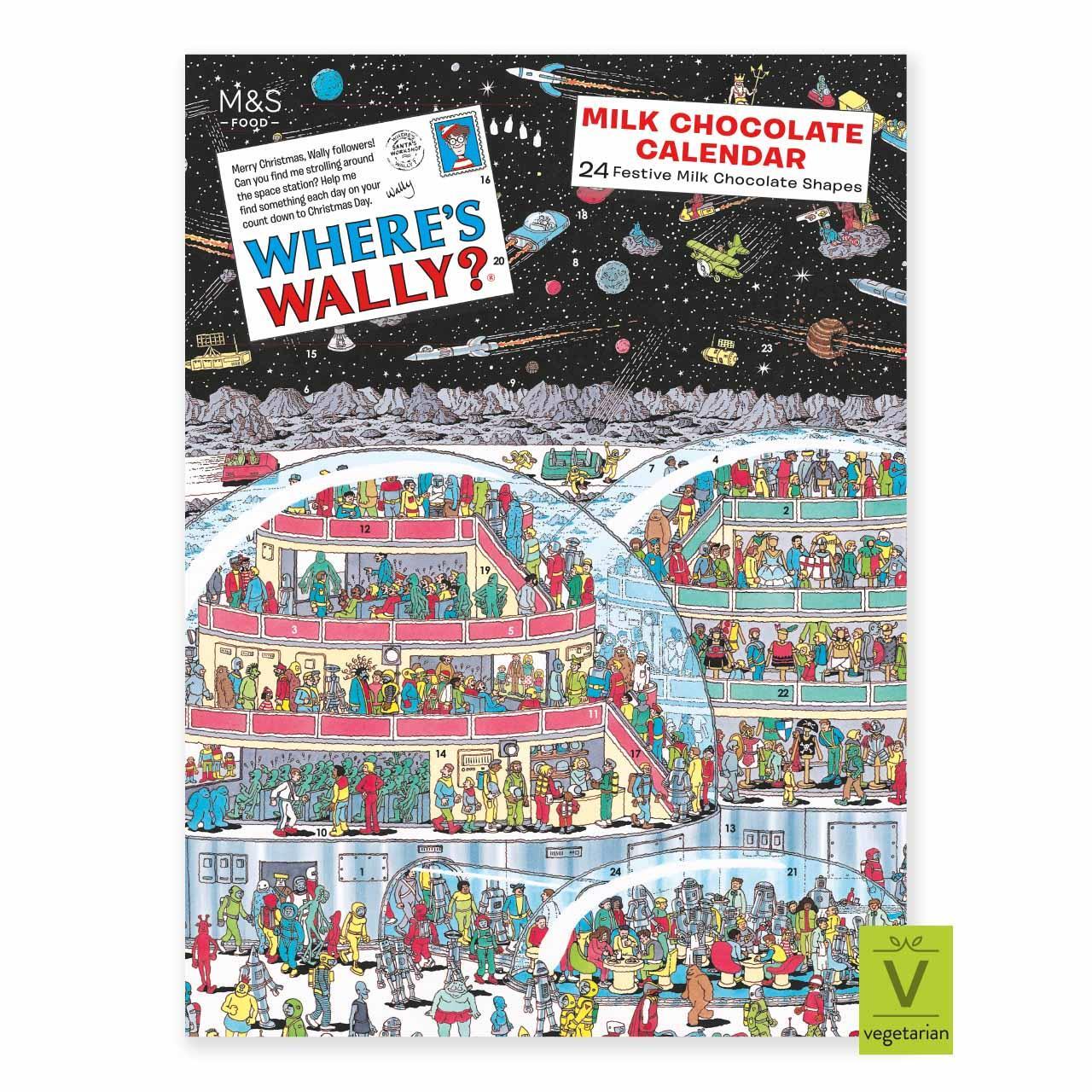 Mark's & Spencer Wheres Wally Advent Calendar 80g