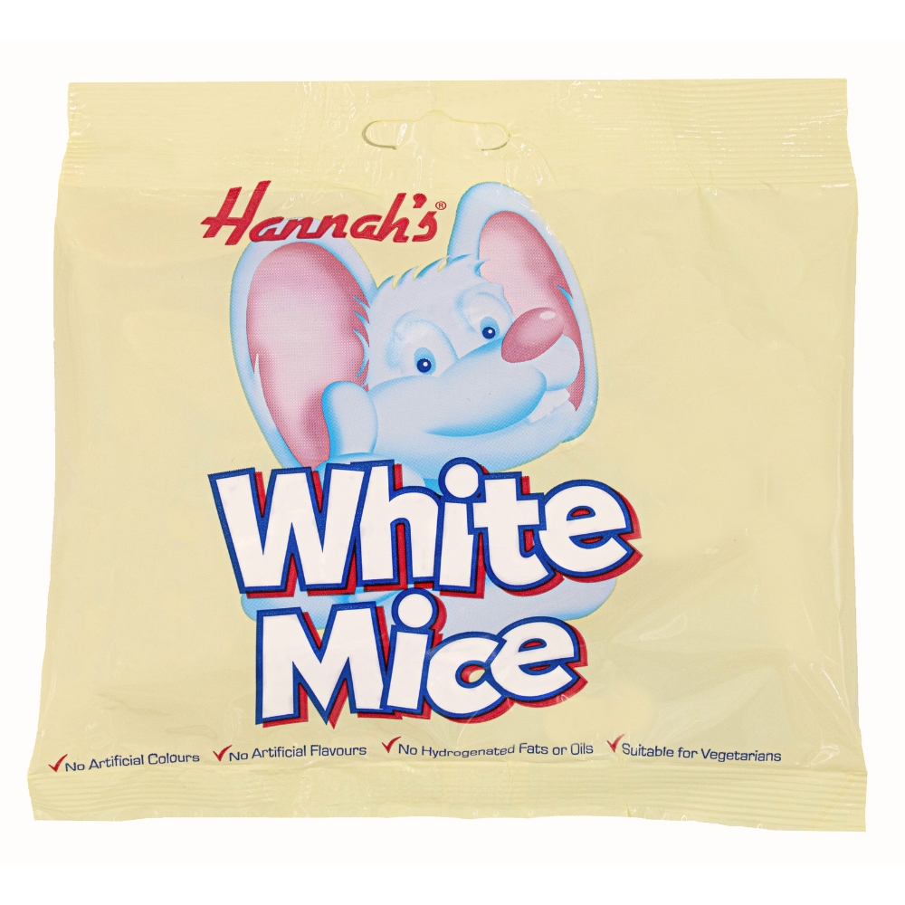 Hannah's White Mice 140g