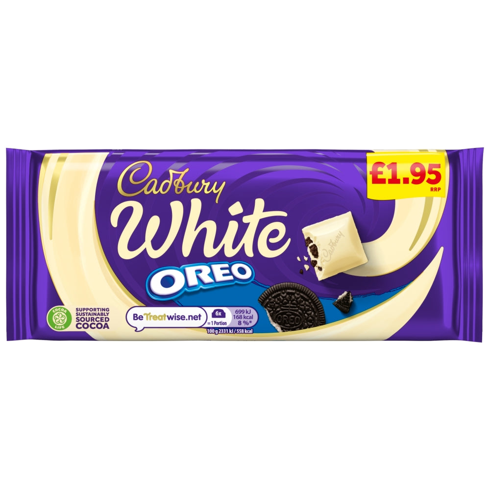 Cadbury White Oreo 120g