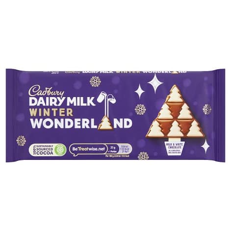 Cadbury Dairy Milk Winter Wonderland Bar 100g