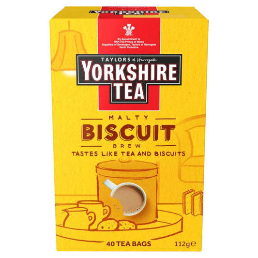 Yorkshire Tea Biscuit Brew 40's 112g