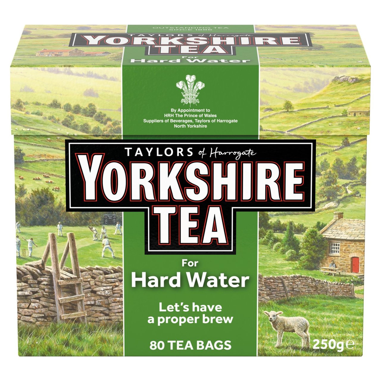 Yorkshire Tea Hard Water 80's 250g