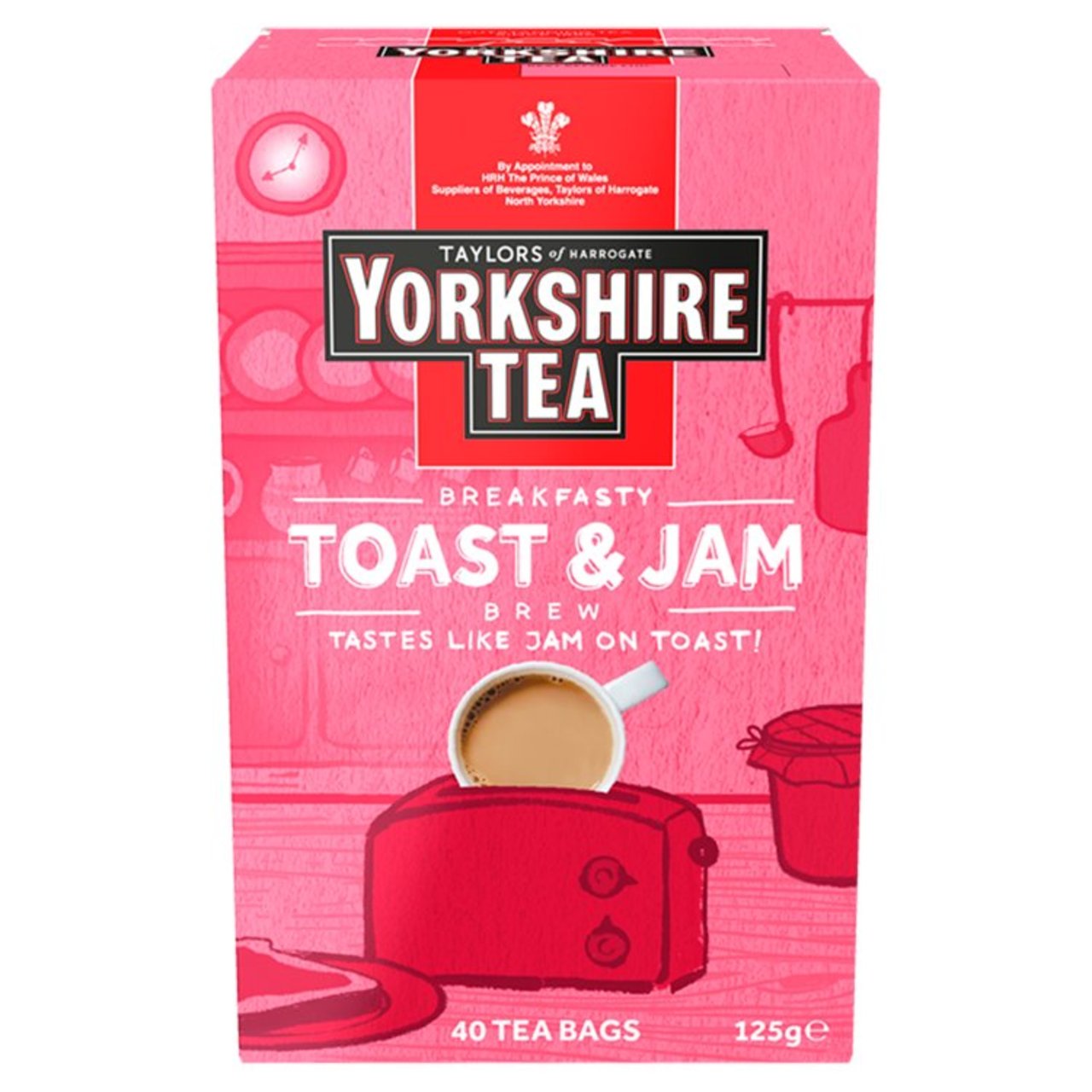 Yorkshire Tea Toast & Jam 40's 112g