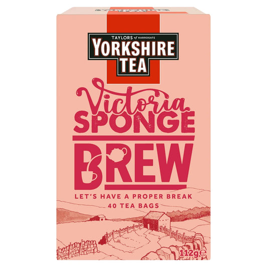 Yorkshire Tea Victoria Sponge 40's 112g